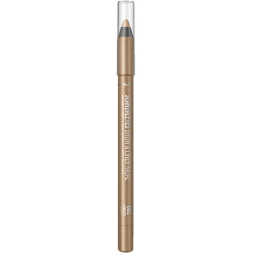 Rimmel London ScandalEyes Waterproof Brow & Liner Kajal 002 Hypnotic Gold - Beautynstyle