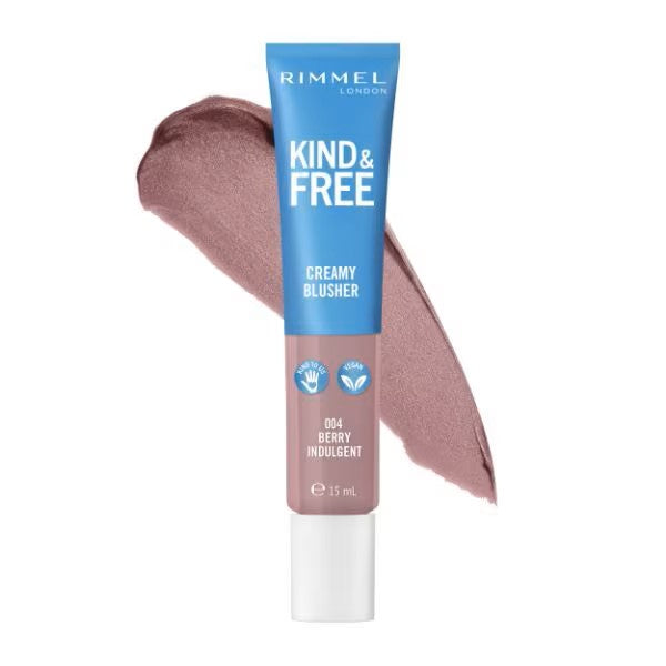 Rimmel London Kind & Free Creamy Blusher 004 Berry Indulgent - Beautynstyle