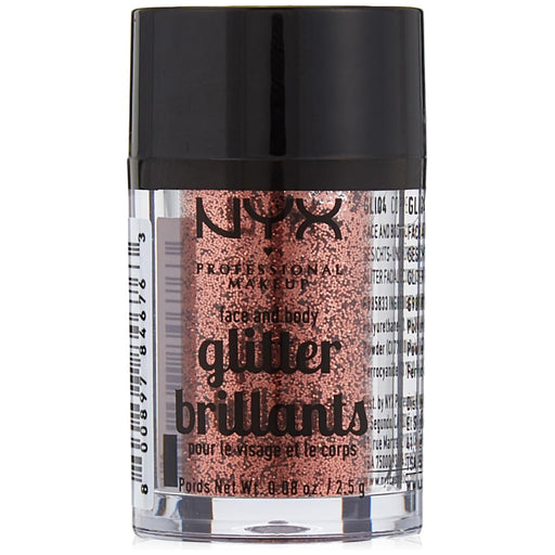 NYX Face And Body Glitter Brilliants 04 Copper - Beautynstyle