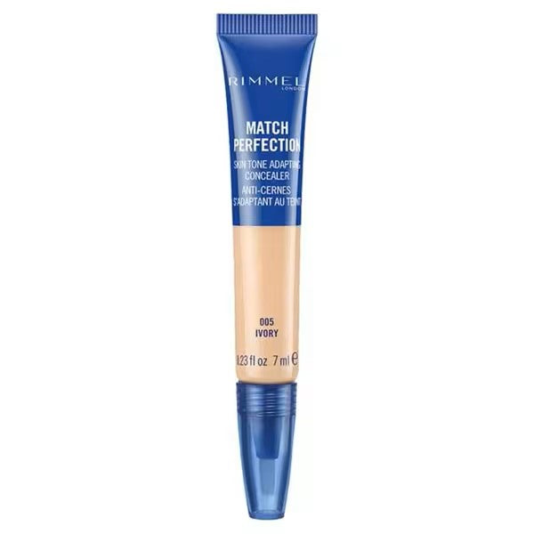 Rimmel Match Perfection Skin Tone Adapting Concealer 005 Ivory - Beautynstyle