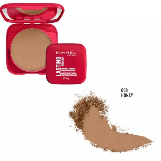 Rimmel London Lasting Finish Foundation Powder 009 Honey - Beautynstyle