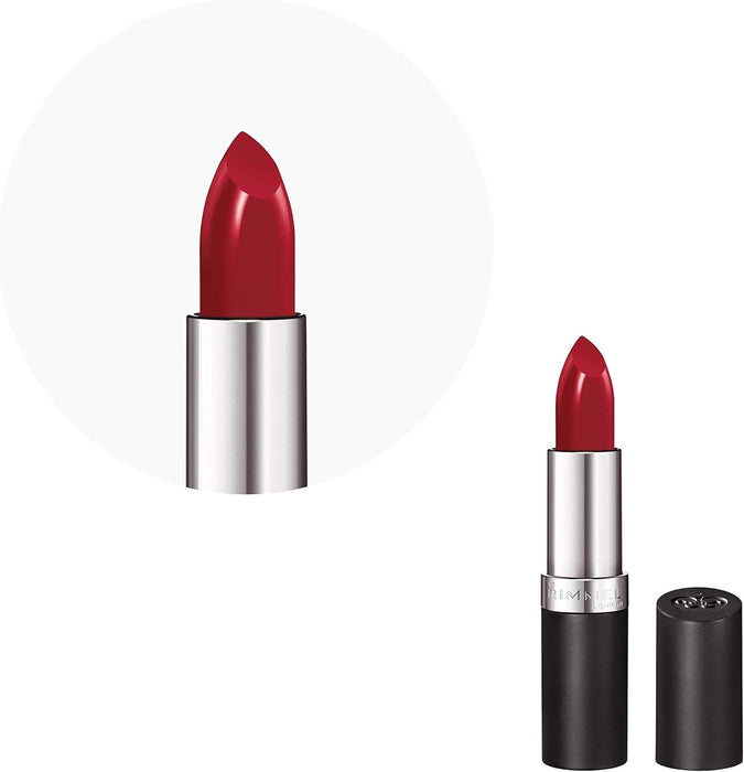 Rimmel London Lasting Finish Lipstick 01 River-Ting Red - Beautynstyle