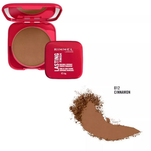 Rimmel London Lasting Finish Foundation Powder 012 Cinnamon - Beautynstyle