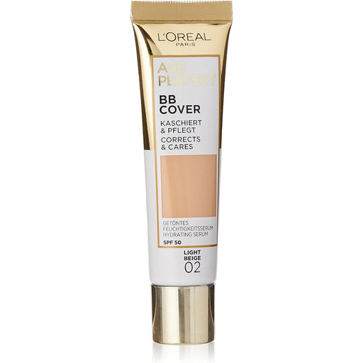 L'Oreal Age Perfect BB Cover Foundation 02 Light Beige - Beautynstyle