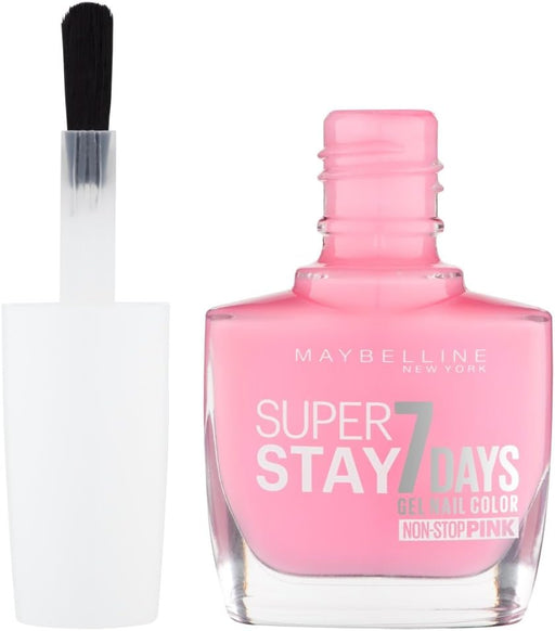 Maybelline Superstay 7 Days Gel Nail Polish 120 Flushed Pink - Beautynstyle