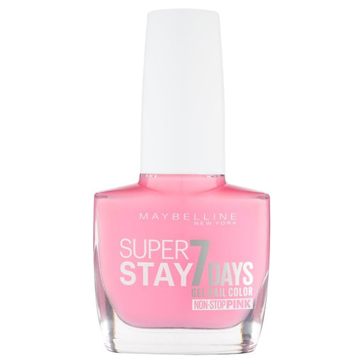 Maybelline Superstay 7 Days Gel Nail Polish 120 Flushed Pink - Beautynstyle