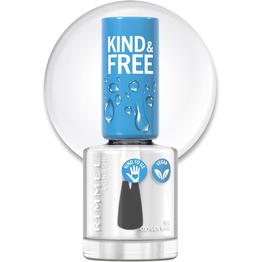 Rimmel London Kind & Free Nail Polish 150 top coat - Beautynstyle