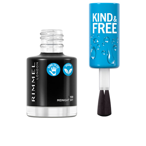 Rimmel London Kind & Free Nail Polish 159 Midnight Sky - Beautynstyle