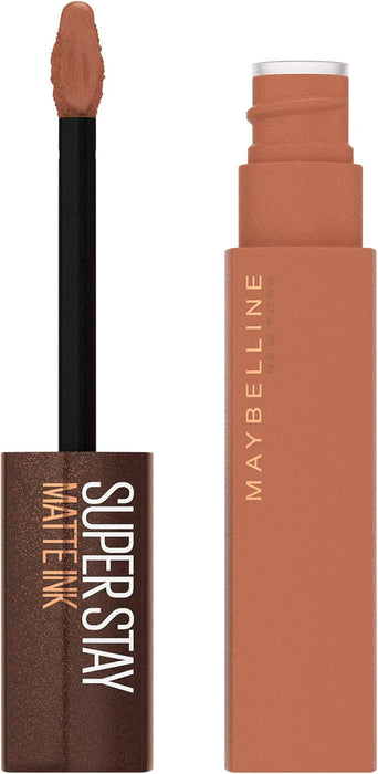 Maybelline Superstay Matte Ink Lipstick 255 Chai Genius - Beautynstyle