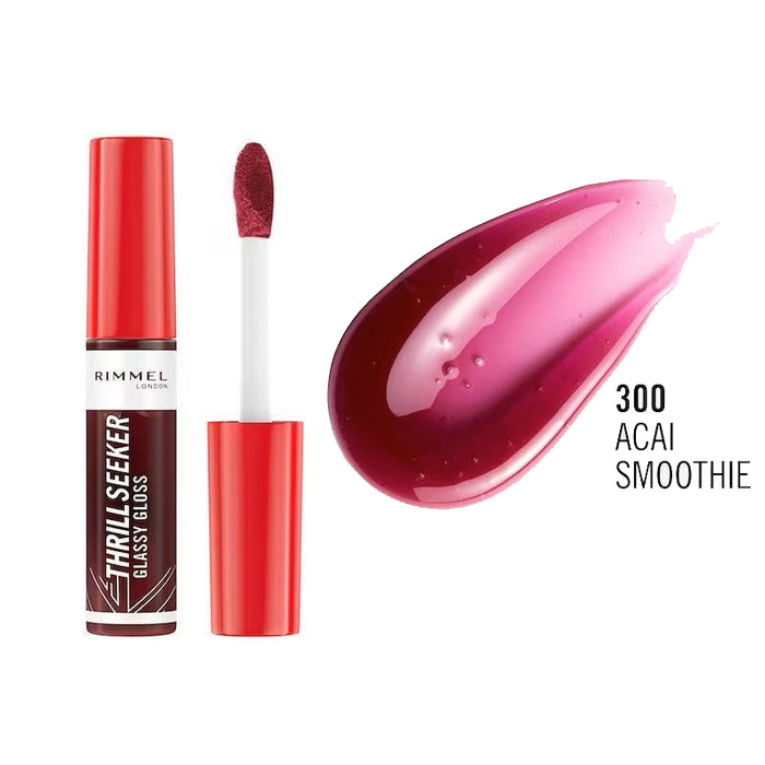 Rimmel London Thrill Seeker Glassy Gloss 300 Acai Smoothie - Beautynstyle