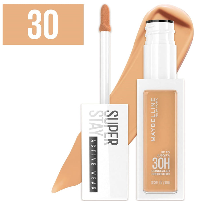 Maybelline Superstay 30 Hour Active Wear Concealer 30 Honey - Beautynstyle