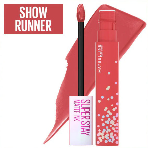 Maybelline Super Stay Matte Ink Bday Edition Lipstick 400 Show Runner - Beautynstyle