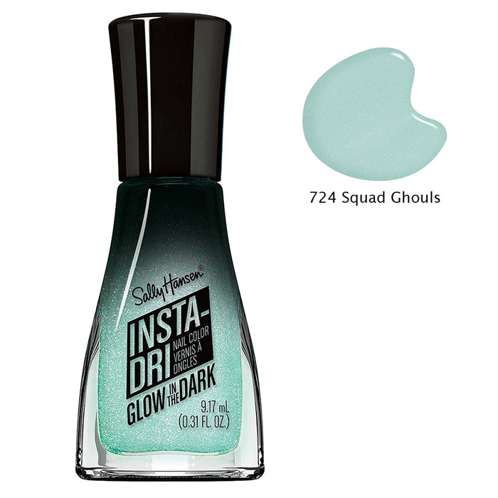 Sally Hansen Insta-Dri Nail Glow In The Dark 724 Squad Ghouls - Beautynstyle