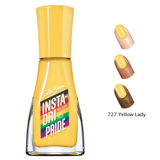 Sally Hansen Insta-Dri Pride Nail Colour Nail Polish 727 Yellow Lady - Beautynstyle