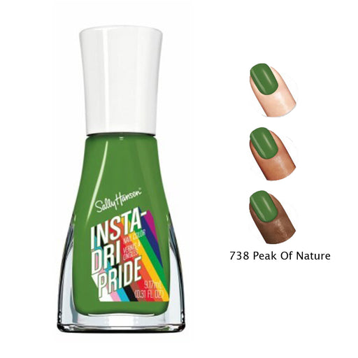 Sally Hansen Insta-Dri Pride Nail Colour Nail Polish 738 Peak Of Nature - Beautynstyle