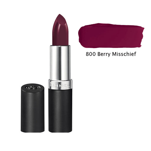 Rimmel London Lasting Finish Lipstick 800 Berry Misschief - Beautynstyle