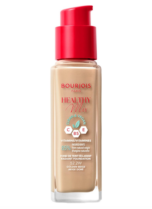 Bourjois Healthy Mix Foundation Clean & Vegan 52.2W Golden Beige - Beautynstyle