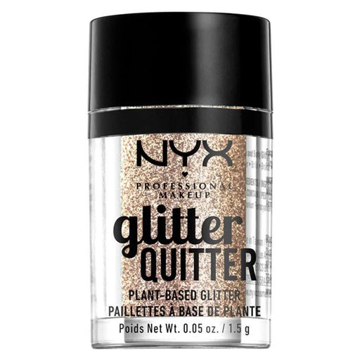 NYX Face And Body Plant Based Glitter Quitter 06 Gold - Beautynstyle