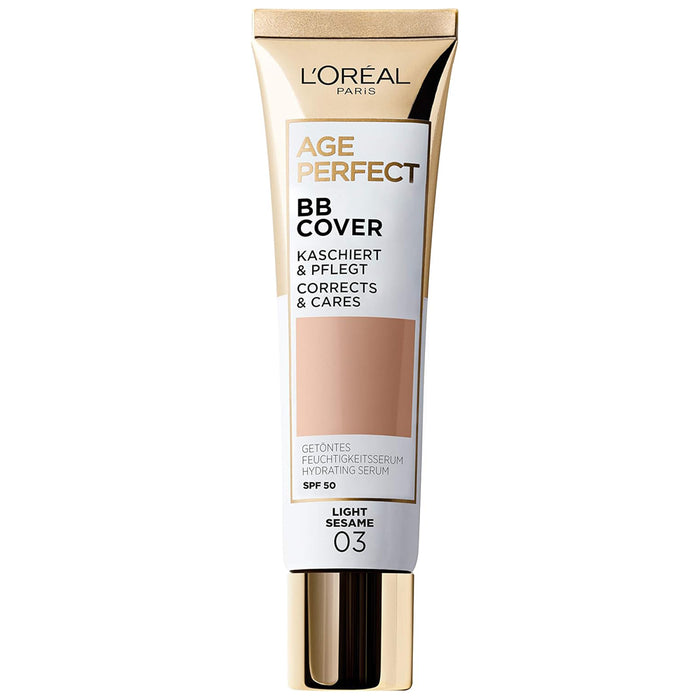 L'Oreal Age Perfect BB Cover Foundation 03 Light Sesame - Beautynstyle