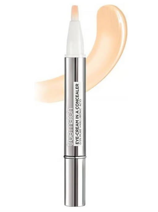 L'Oreal True Match Eye Cream In A Concealer 1-2.D/W Ivory Beige - Beautynstyle