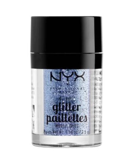 NYX Face And Body Metallic Glitter Paillettes 02 Darkside - Beautynstyle