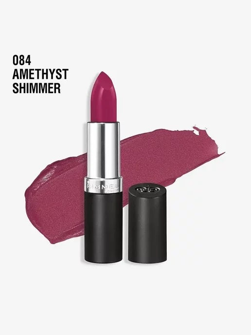 Rimmel London Lasting Finish Lipstick 084 Amethyst Shimmer - Beautynstyle