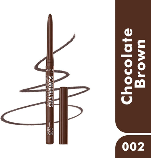 Rimmel London Exaggerate Eye Definer 002 Chocolate Brown - Beautynstyle