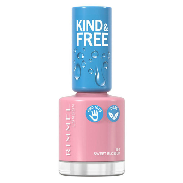 Rimmel London Kind & Free Nail Polish 164 Sweet Blossom - Beautynstyle