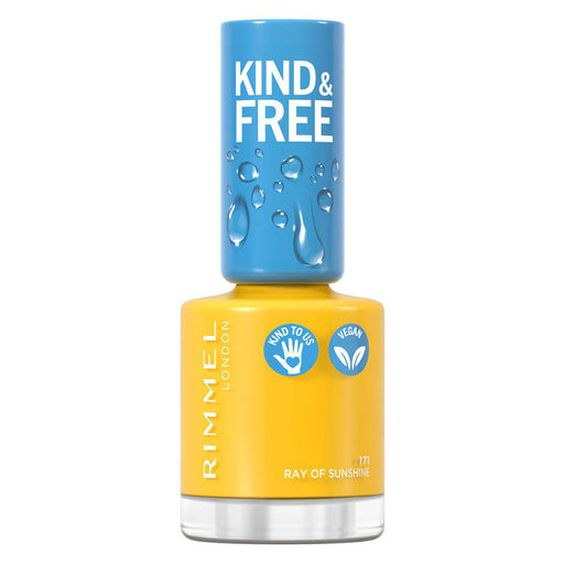 Rimmel London Kind & Free Nail Polish 171 Ray Of Sunshine - Beautynstyle