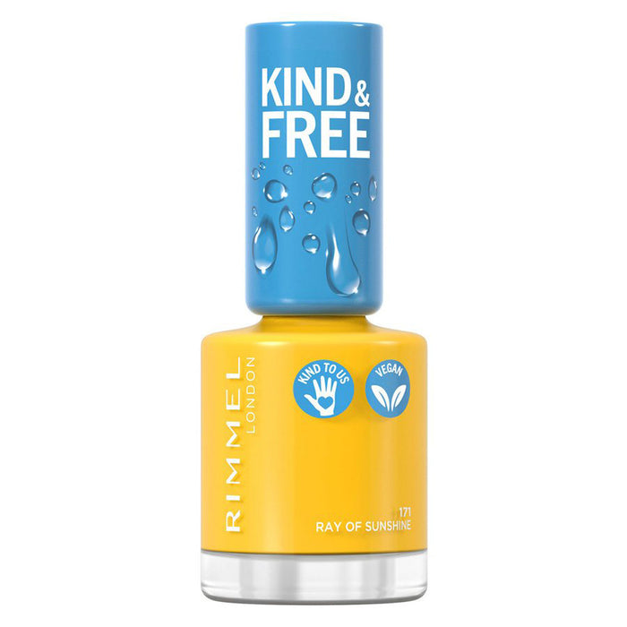 Rimmel London Kind & Free Nail Polish 171 Ray Of Sunshine - Beautynstyle