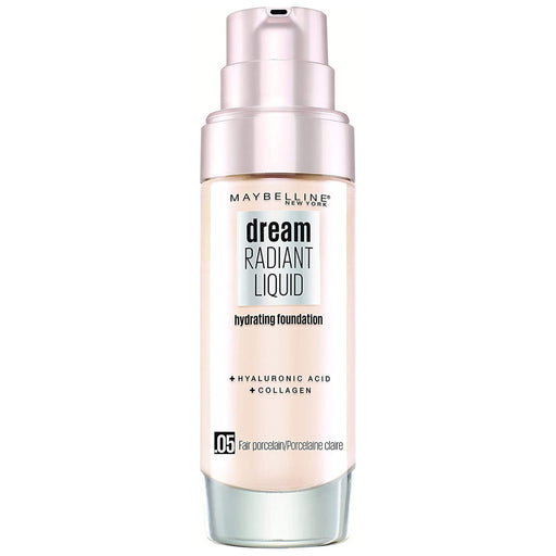 Maybelline Dream Radiant Liquid Foundation 05 Fair Porcelain - Beautynstyle