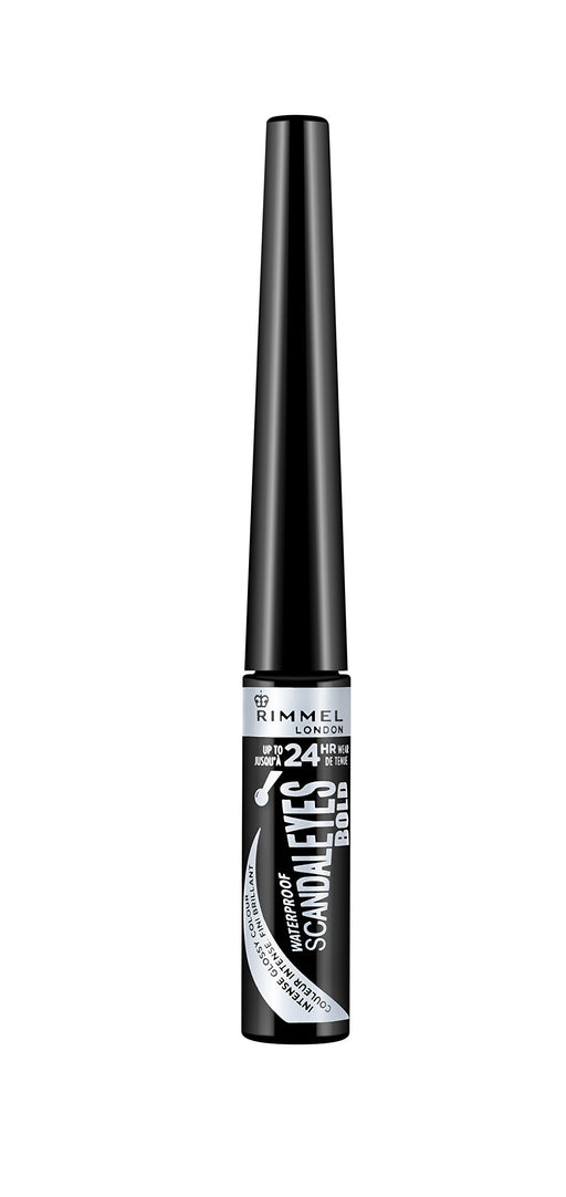 Rimmel London Scandaleyes Bold Waterproof Liquid Eyeliner - Beautynstyle