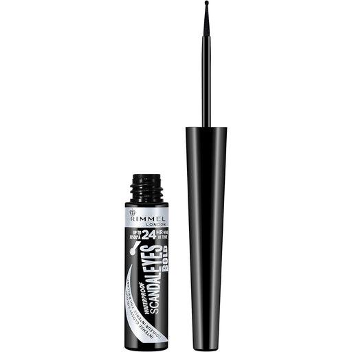 Rimmel London Scandaleyes Bold Waterproof Liquid Eyeliner - Beautynstyle