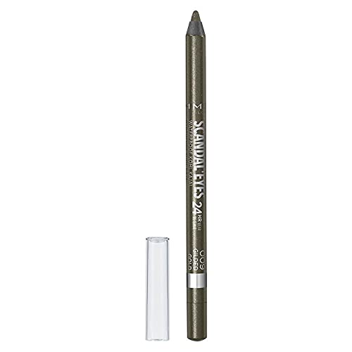 Rimmel London Scandal'Eyes Waterproof Eyeliner 009 Gilded Gold - Beautynstyle