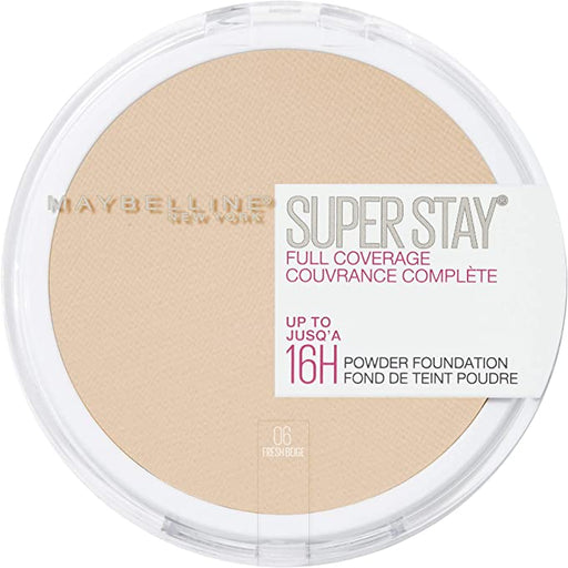 Maybelline Superstay Full Coverage 16HR Powder Foundation 06 Fresh Beige - Beautynstyle