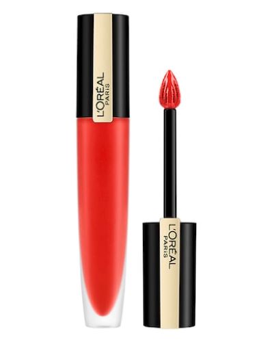 L'Oreal Paris Rouge Signature Matte Metallic Liquid Lipstick 113 I Don't - Beautynstyle