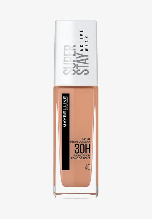 Maybelline Super Stay Active Wear 30 Hour Foundation 40 Fawn - Beautynstyle