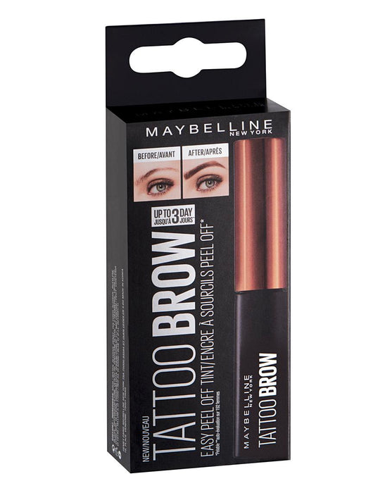 Maybelline Tattoo Brow Easy Peel Off Tint Medium Brown - Beautynstyle