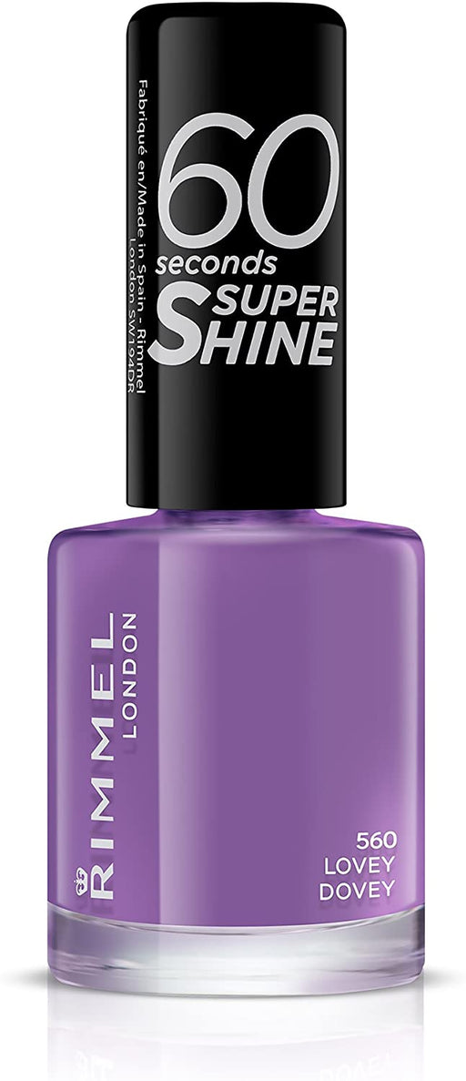 Rimmel 60 Seconds Super Shine Nail Polish 560 Lovey Dovey - Beautynstyle