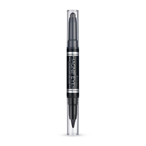 Rimmel London Magnif'Eyes Double Ended Shadow & Liner 001 Back To Blacks - Beautynstyle
