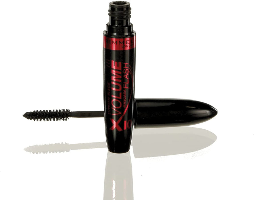 Rimmel London X10 Volume Flash Mascara 001 Extreme Black - Beautynstyle