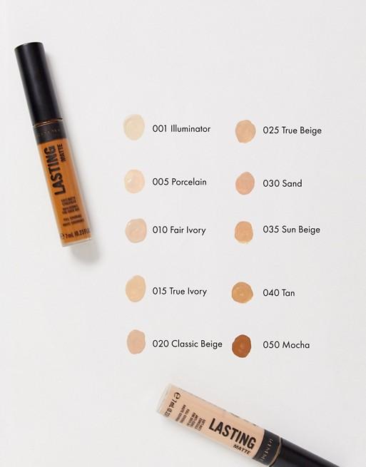 Rimmel Lasting Matte Concealer 025 True Beige - Beautynstyle